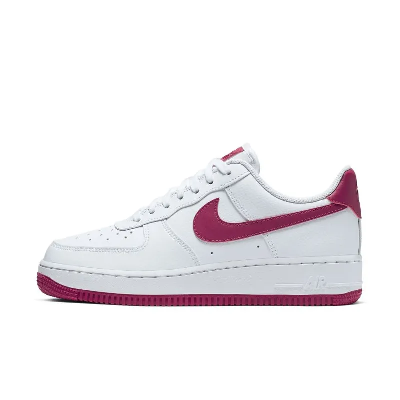 Nike Air Force 1 Low White Wild Cherry (W) White/Wild Cherry-White-Noble Red (AH0287-107)