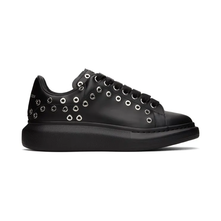 Alexander McQueen Black Larry 1081 BLACK/SILVER (730079WHQYW)