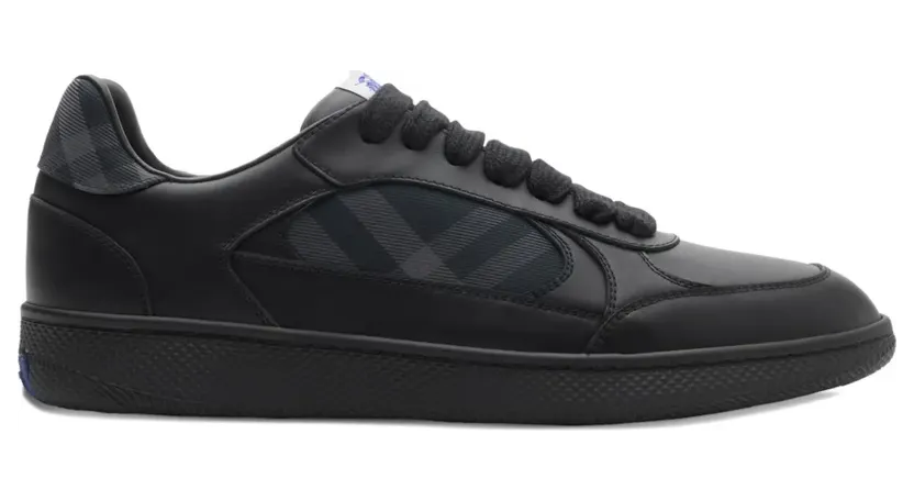 Burberry Check Terrace leren “Black” (8114309)