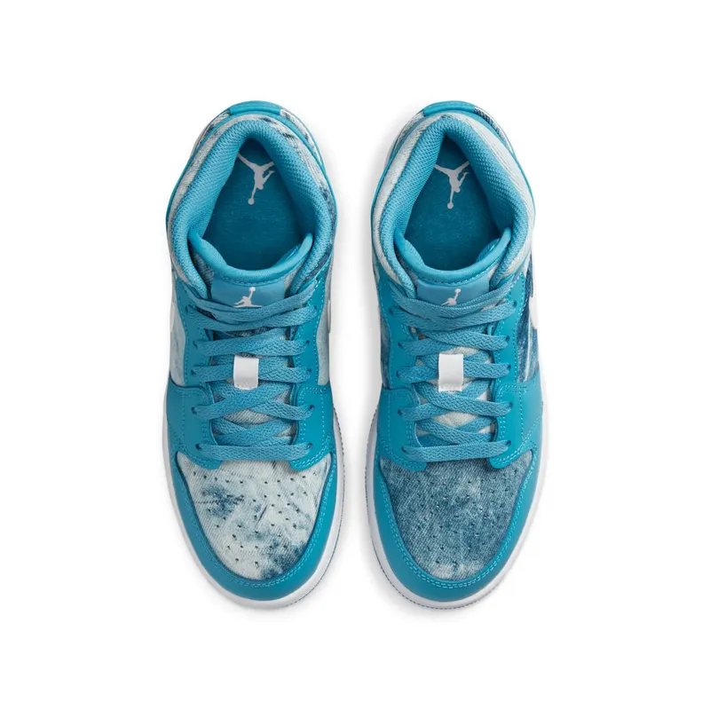 Air Jordan 1 Mid GS “Washed Denim” (DM8951-400)