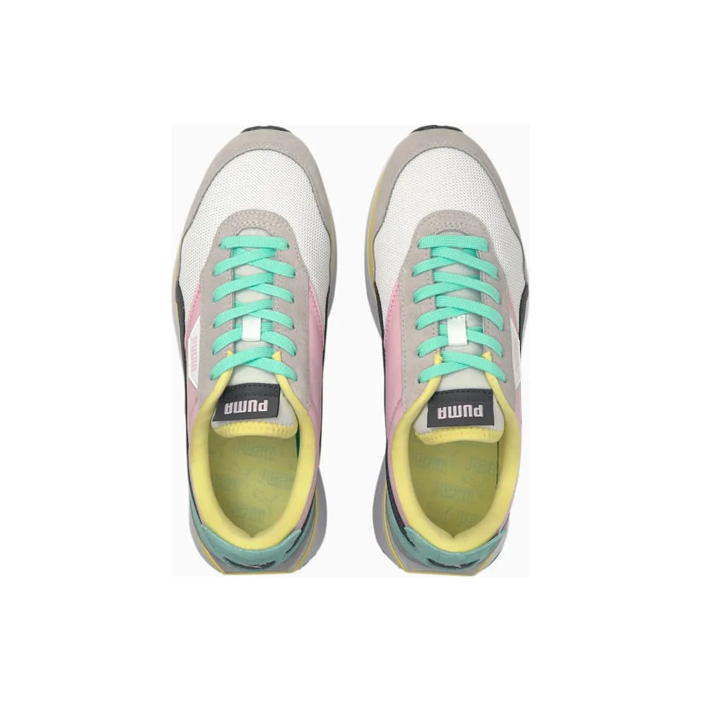 Puma Cruise Rider White/Pink (375072-06)