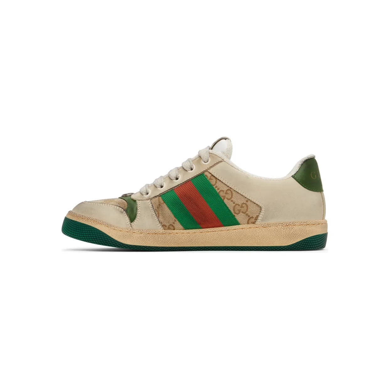 Gucci Beige Screener GG Sneakers (546551 9Y920) (3)