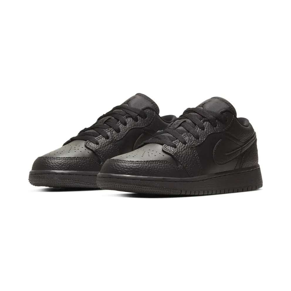 Air Jordan 1 Low Older Kids’ Black (553560-091)