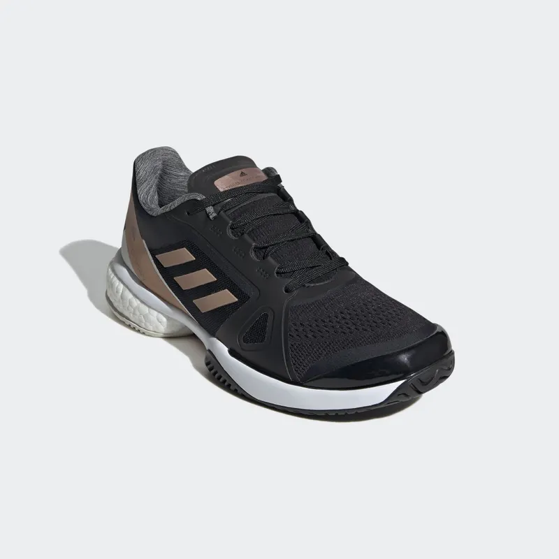 adidas Barricade Boost Stella McCartney Black Copper Metallic (W) (FW9883)