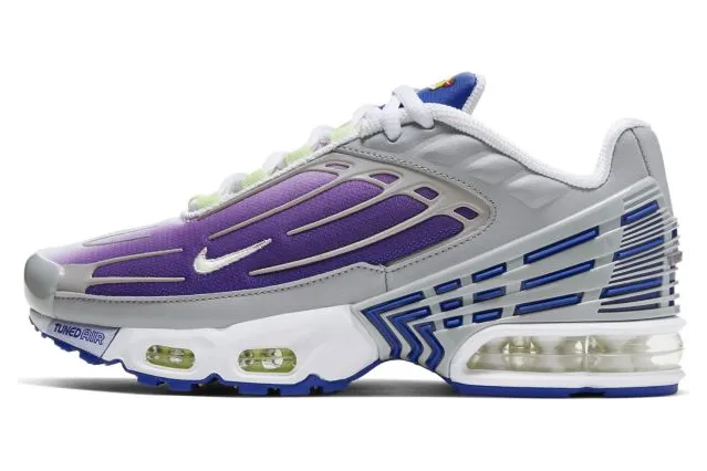 Nike Air Max Plus 3 GS ‘Purple Nebula’ Light Smoke Grey/Purple Nebula/Hyper Blue/Barely Volt (CD6871-006)
