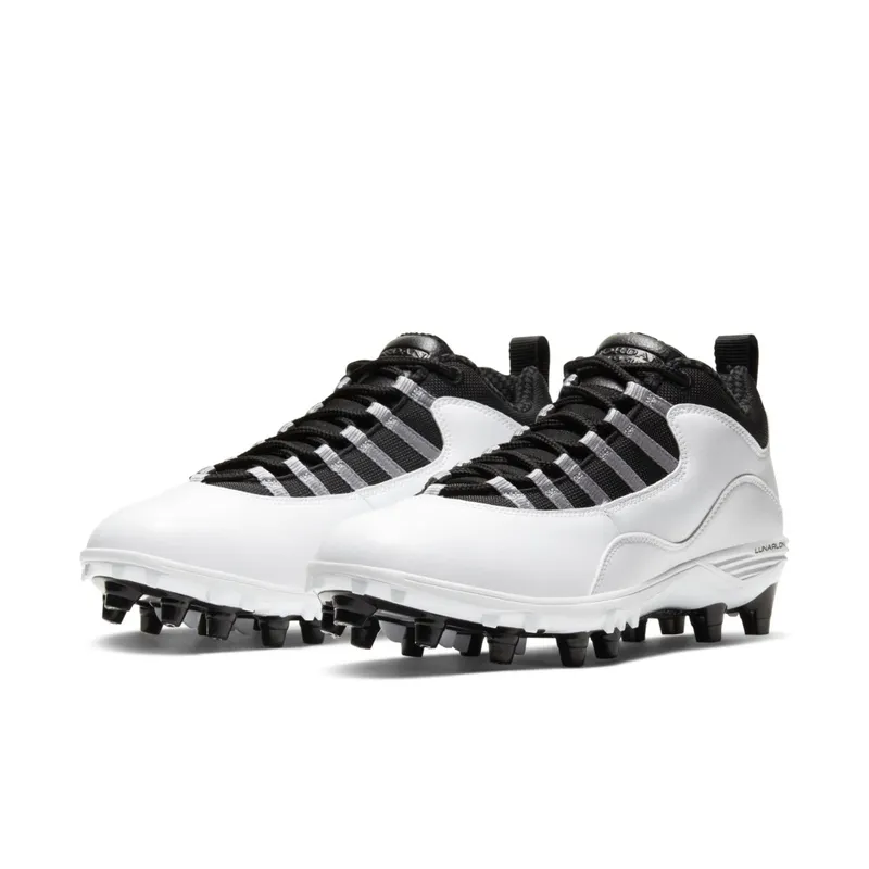 Jordan  10 TD Low Steel Grey White/Light Steel Grey-Black (CQ2072-100)