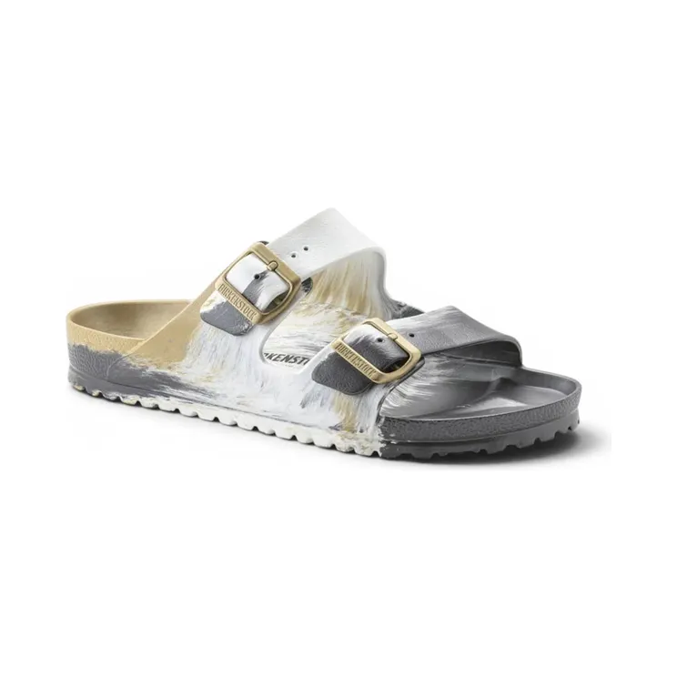 Birkenstock Arizona Essentials Slide-On Sandal Glamour Gold Multi (1022300)