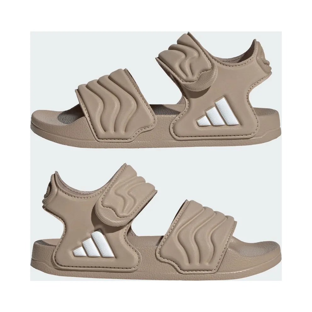 Adidas ADILETTE SANDAL 2 KIDS Trace Khaki / Cloud White / Trace Khaki (KZ9278)