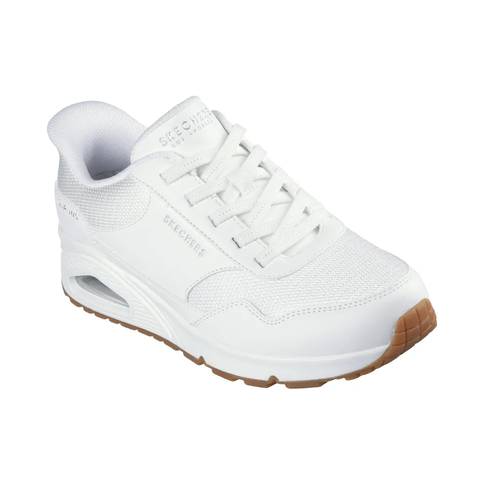 Skechers Slip-ins: Uno – Banksia – White – “White” (177117 WHT)