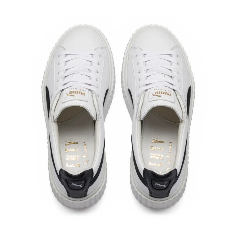 Puma Creeper Rihanna Fenty Leather White Puma White/Puma Black-Puma White (364640-01)