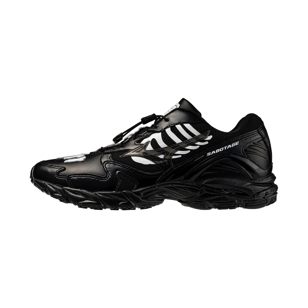 Mizuno Wave Rider 10 Sabotage “Black / Harbor Mist” (590145-90HM)
