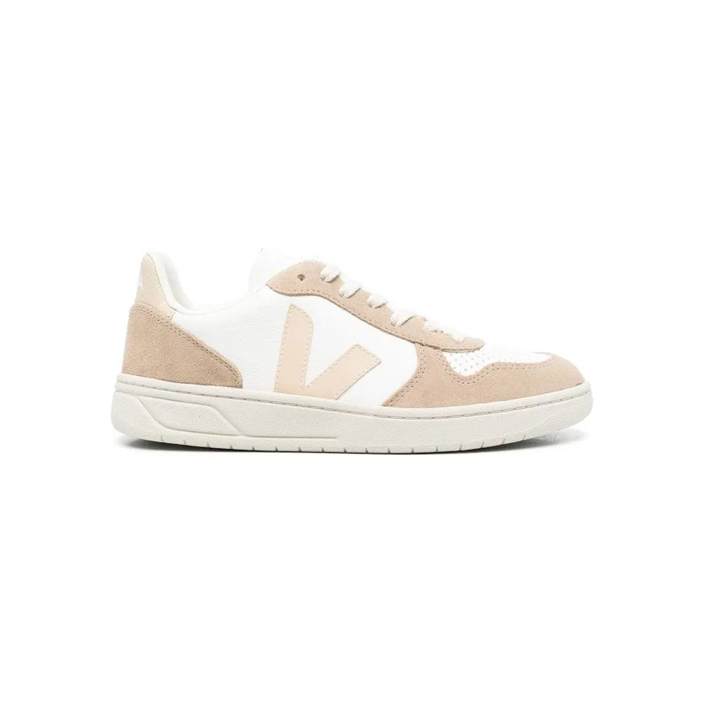 Veja V-10 Chromefree Leather White Sable Sahara (VX0503123)