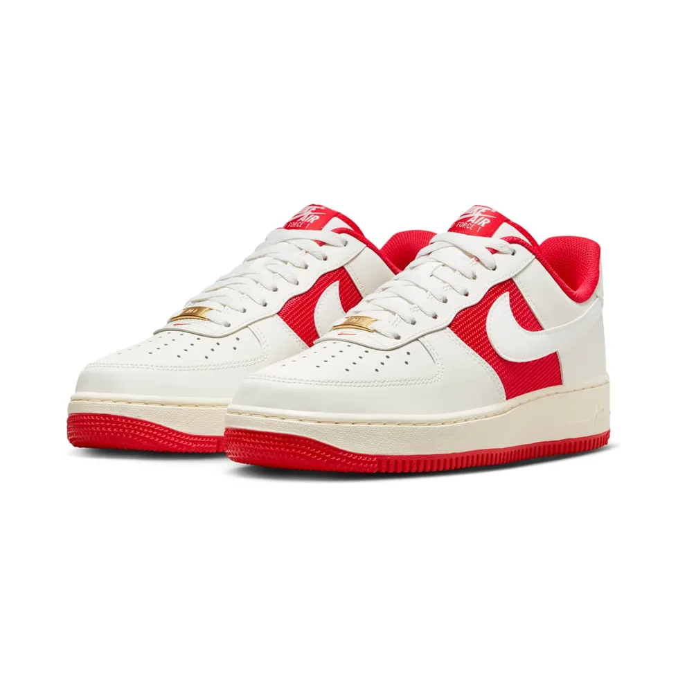 Nike Air Force 1 Low ’07 LV8 Athletic Department Sail University Red (FN7439-133)