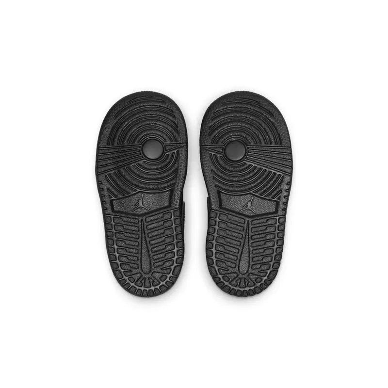 Jordan 1 Mid Baby and Toddler Black (AR6352-091)