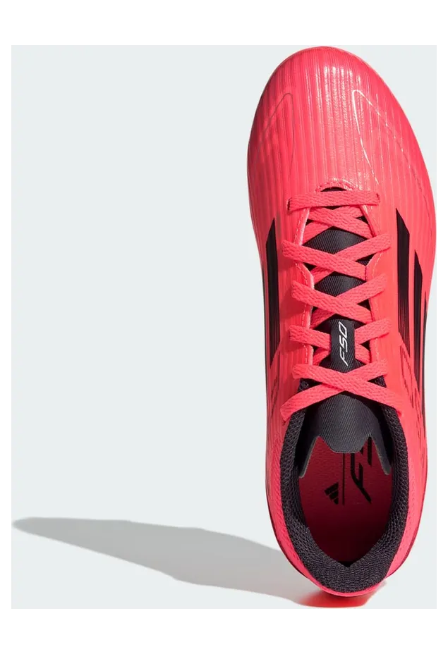 adidas F50 League Firm/Multi-Ground Cleats Turbo Aurora Black Platinum Metallic (IF1377)