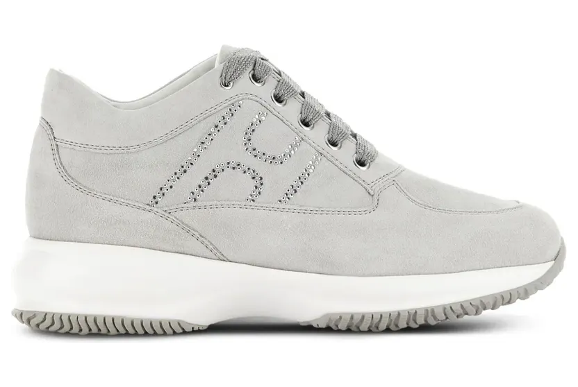 Hogan Interactive verfraaide sneakers – Grijs (HXW00N0FH10CR0)