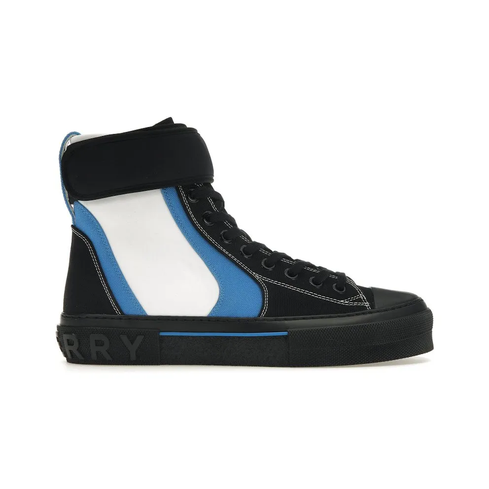 Burberry Sub High-Top Laced-Up Trainer Black Blue White (8055766)