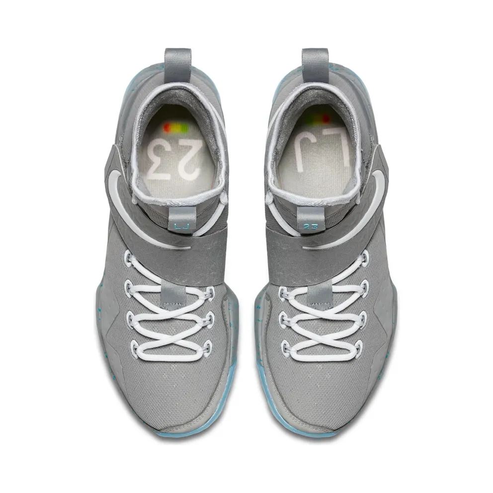 Nike LeBron 14 MAG Matte Silver/Glow-White (852405-005)
