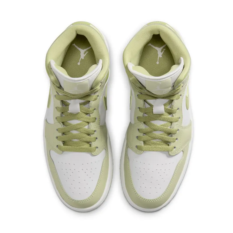 Jordan 1 Mid “Olive Aura Lawn” (BQ6472-302)