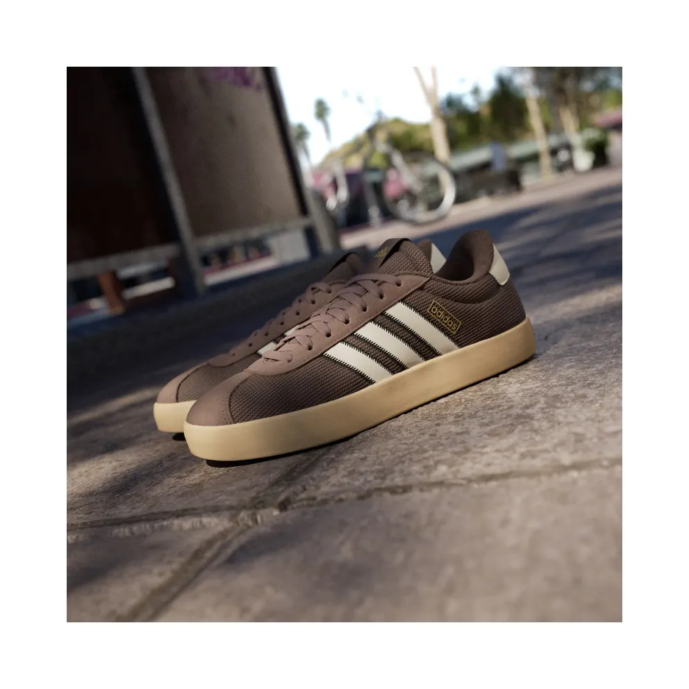 Adidas VL COURT 3.0 Shoes Earth Strata / Crystal Linen / Magic Beige (KI2128)