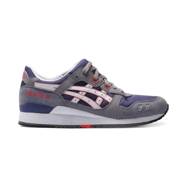 ASICS Gel-Lyte III Navy Light Grey Red (H306N-5013)