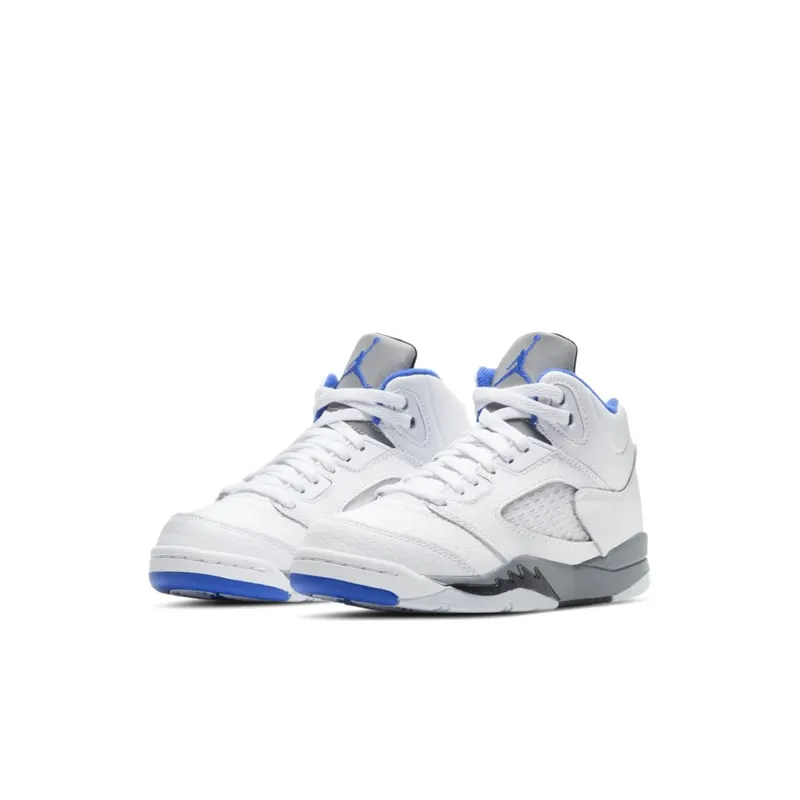 Jordan 5 Retro White Stealth (2021) (PS) (440889-140)