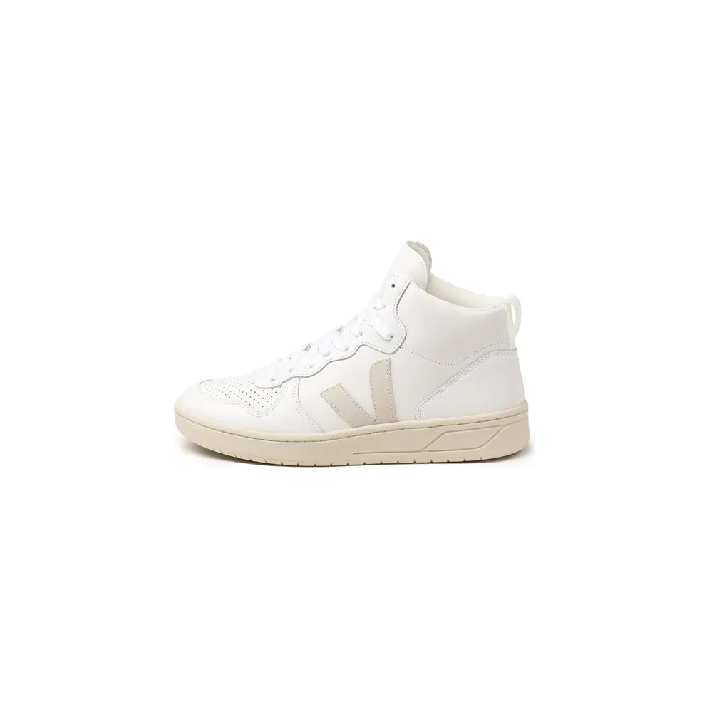 Veja V-15 Leather Extra White / Natural – “Extra White / Natural” (VQ0201270B)