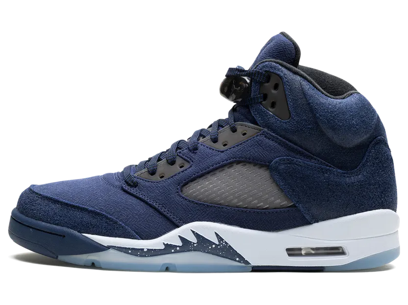 Air Jordan 5 Retro ‘Navy’ Midnight Navy/Football Grey/Black (FD6812-400)