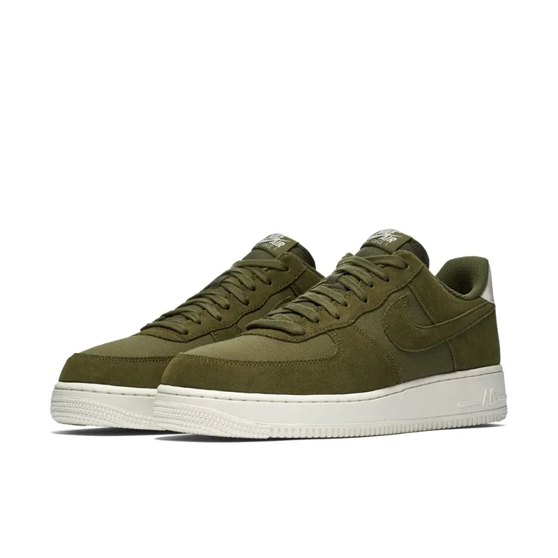 Nike Air Force 1 Low Suede Medium Olive Medium Olive/Medium Olive-Sail (AO3835-200)