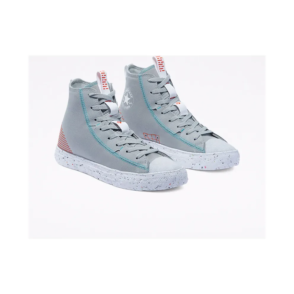 Converse Summer Daze Chuck Taylor All Star Crater High Top Ash Stone/bright Poppy/white (170827C)