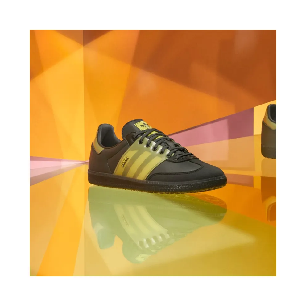 adidas Samba OG Grey Six / Pulse Yellow / Core Black (GX1025)
