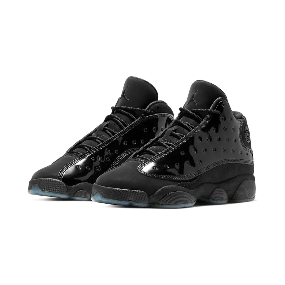 Jordan 13 Retro Cap and Gown (GS) Black/Black (884129-012)
