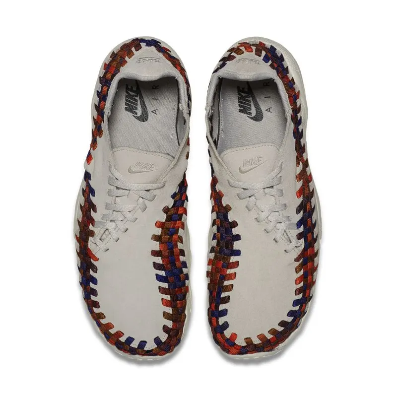 Nike Air Footscape Woven Light Bone Rainbow 2016 (874892-002)