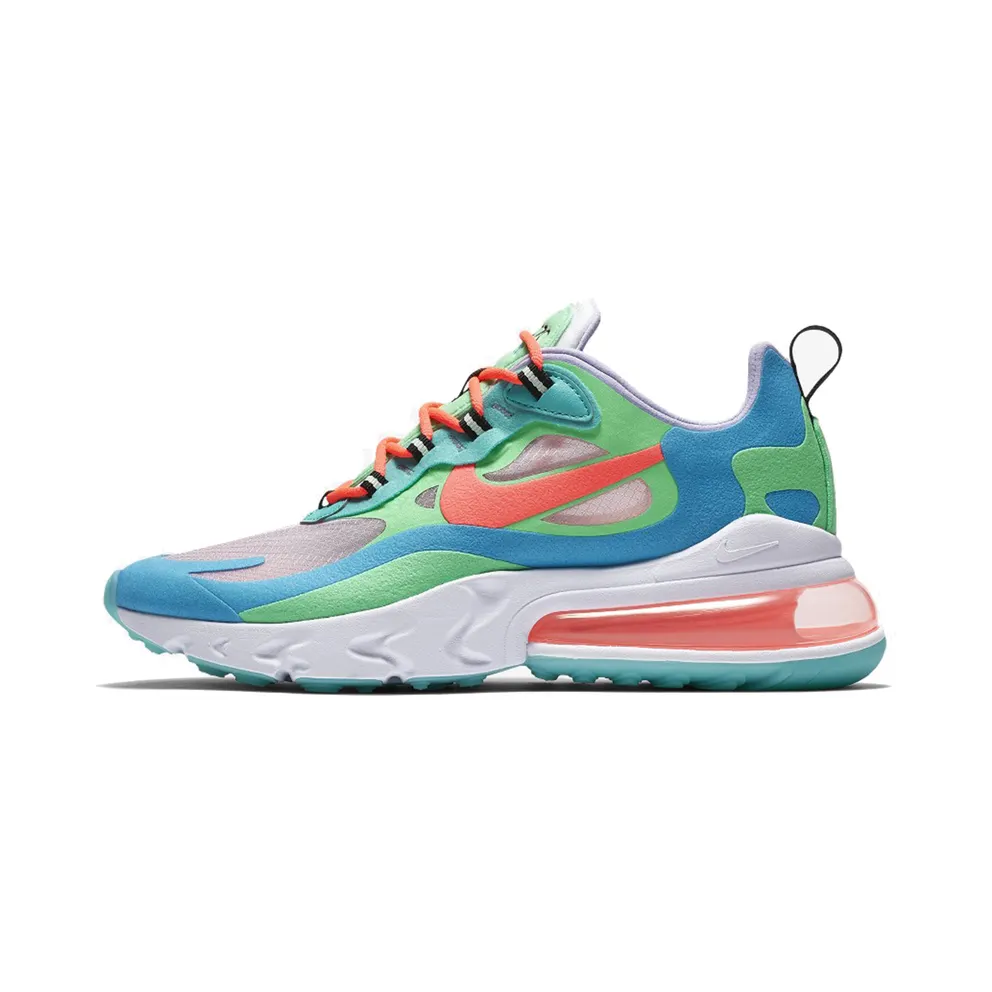 Nike Air Max 270 React Psychedelic Movement (W) Electro Green/Blue Lagoon/Hyper Jade (AT6174-300)