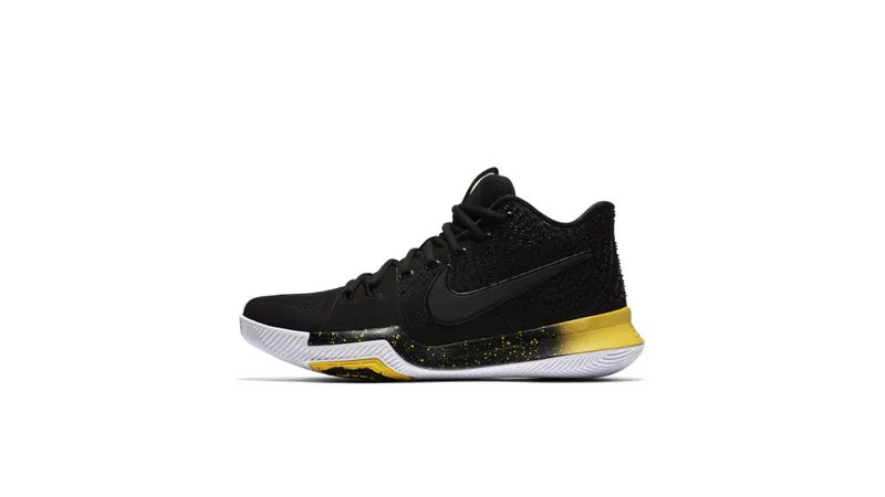 Nike Kyrie 3 Black Yellow Multi-Color/Multi-Color (852395-901)
