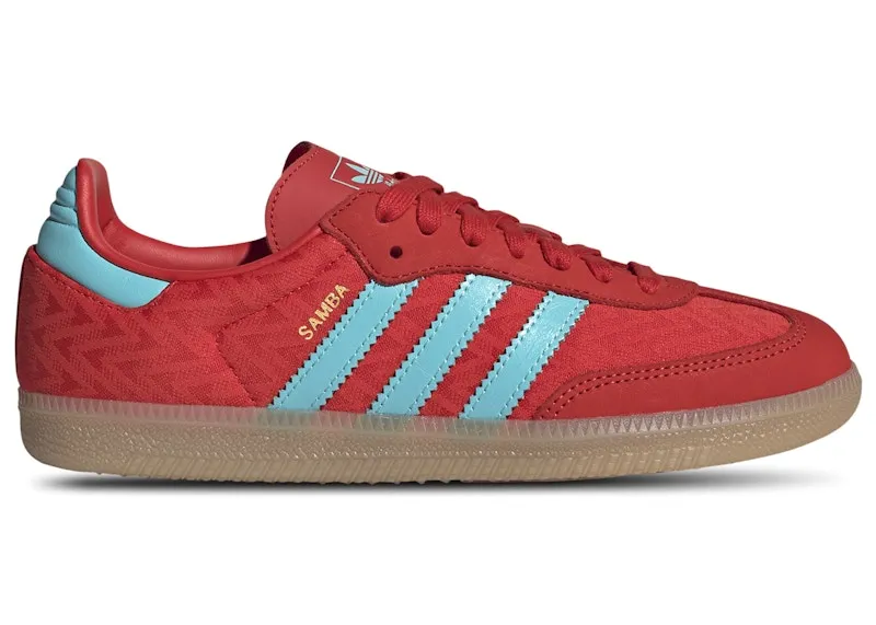 adidas Samba OG Red Pulse Aqua (IH3984)