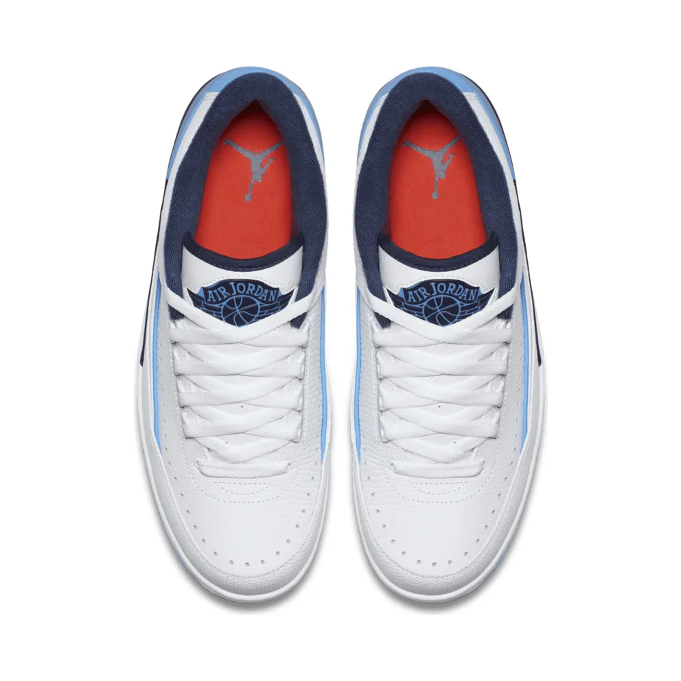 Jordan 2 Retro Low University Blue (2016) White/University Blue-Midnight Navy (832819-107)