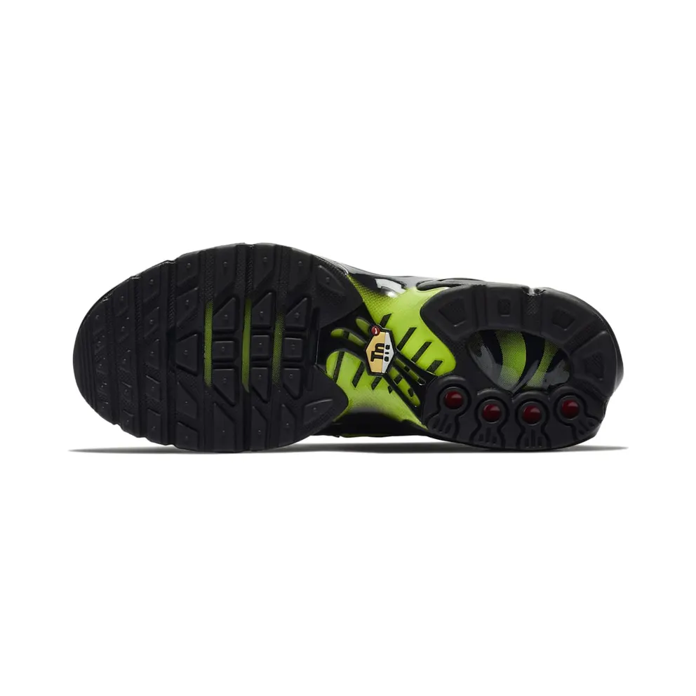 Nike Air Max Plus Black Volt Glow (GS) Black/Volt Glow-Wolf Grey (AO5435-002)