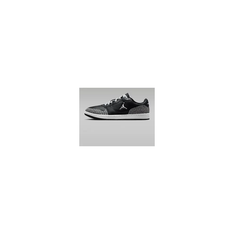 Nike Jordan Court Connect Low SE “Black / Light Smoke Grey / Dark Grey / White” (IV6515-010)