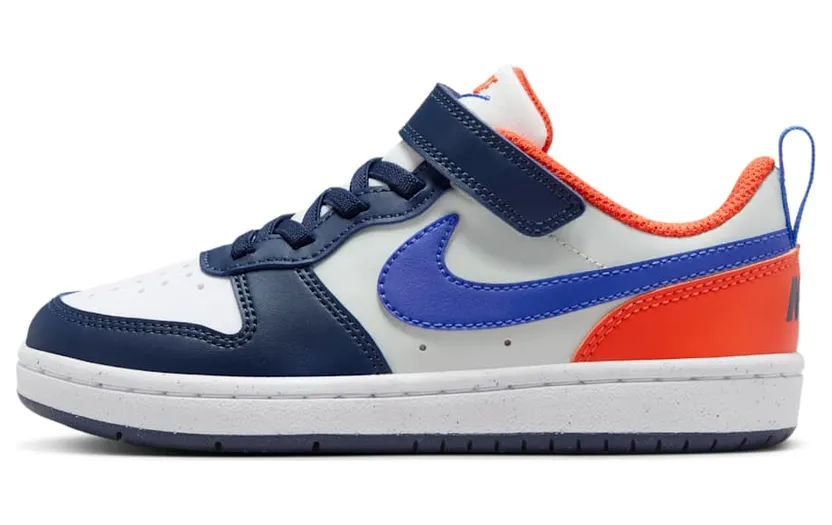 Nike Court Borough Low Recraft Midnight Navy Team Orange Light Silver Hyper Royal (DV5457-401)