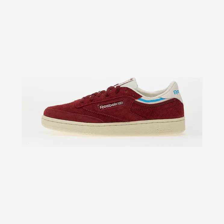 Reebok Club C 85 “Retro Red / Chalk / Future Cyan” (100229856)