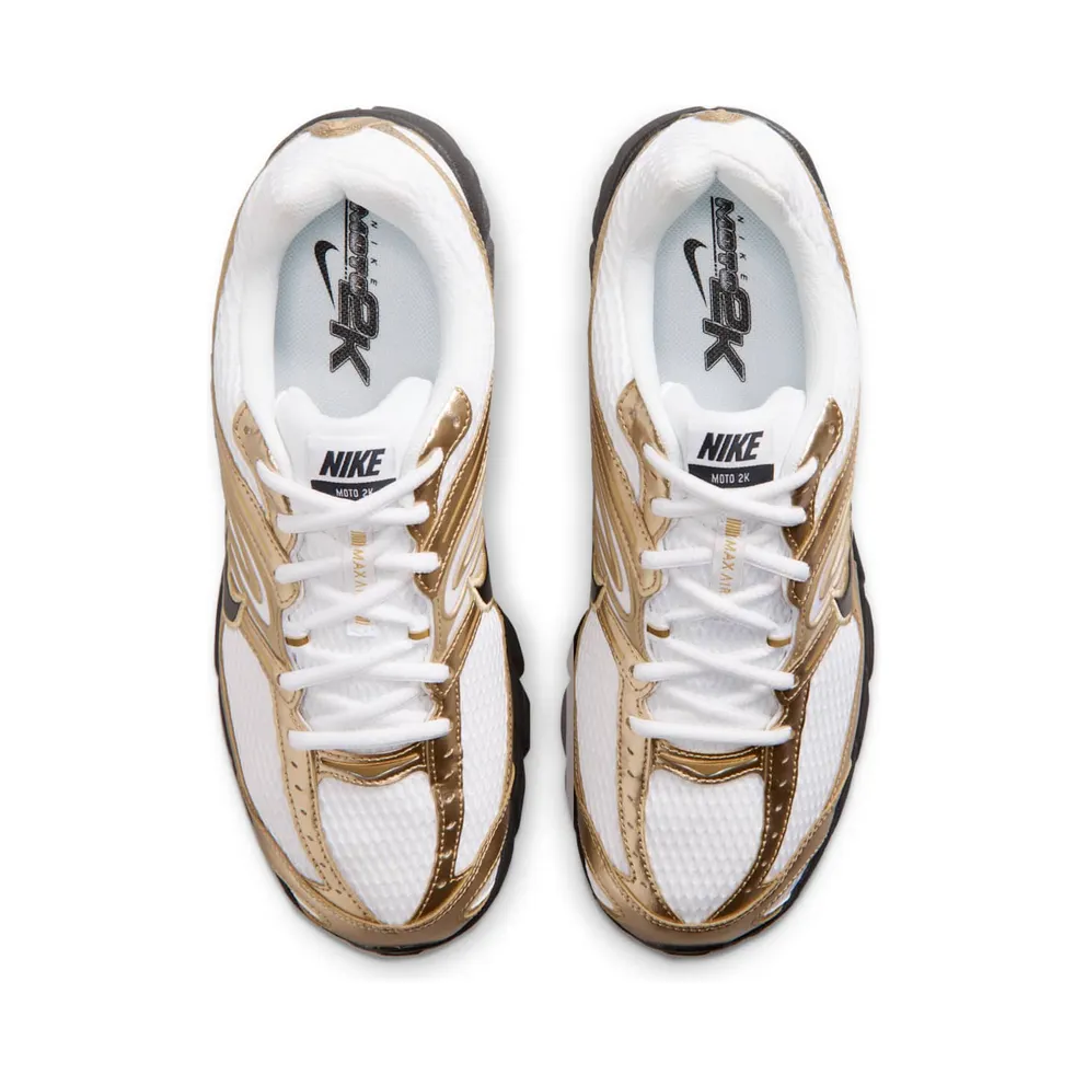 Nike Air Max Moto 2K White Metallic Gold Black (IV2870-100)