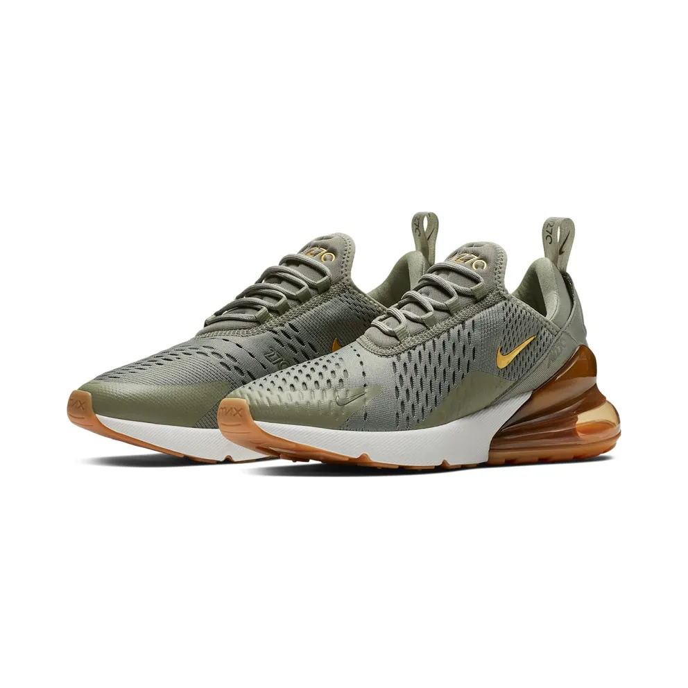 Nike Air Max 270 Dark Stucco Metallic Gold (W) Dark Stucco/Sail-Gum Light Brown-Metallic Gold (AV8427-001)