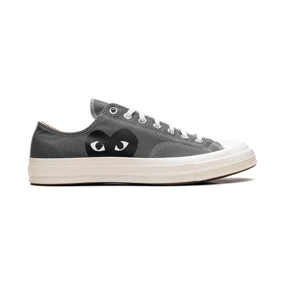 Converse Chuck Taylor All Star 70 Low “Comme des Garcons PLAY – Grey” (A08797C)