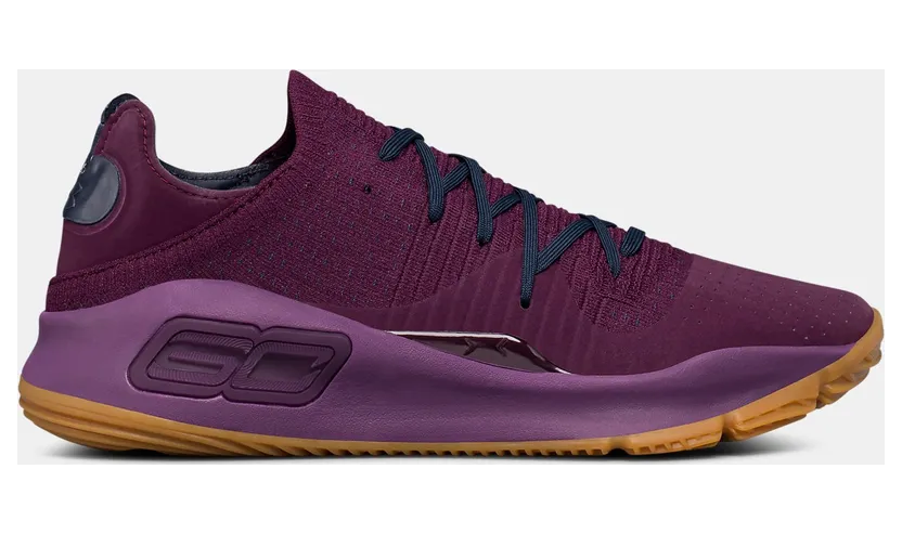 Under Armour Curry 4 Low Merlot