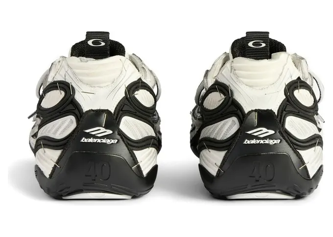 Balenciaga Soleless Lace-up “White/Black” (841506 WOYX0 191) (4)