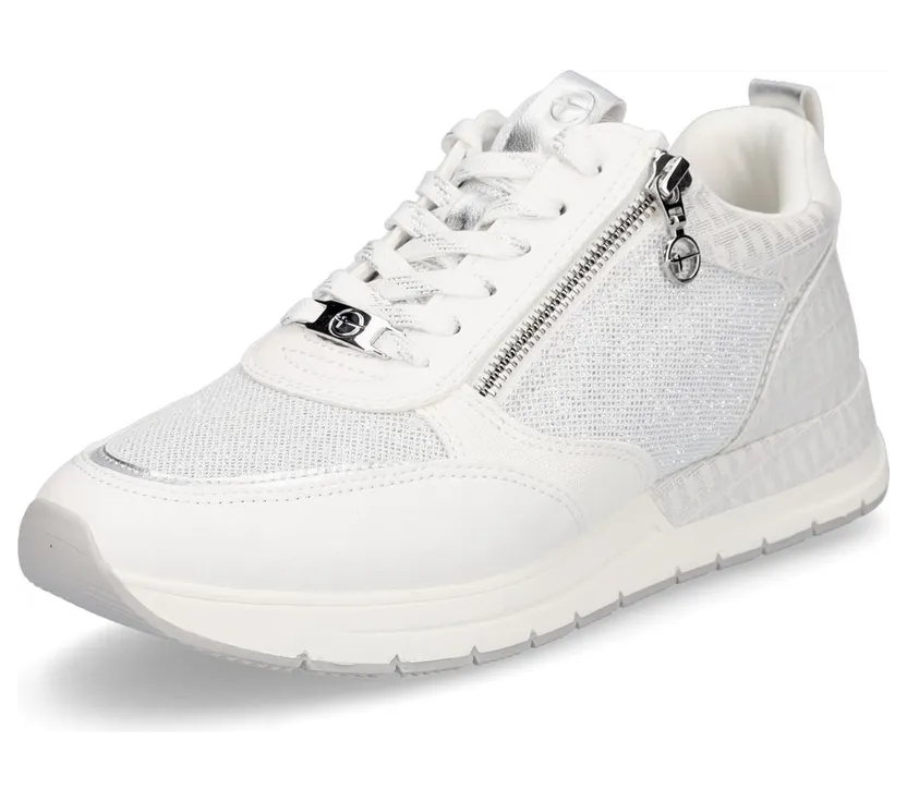 tamaris sneaker wit (1-23732-41-197)