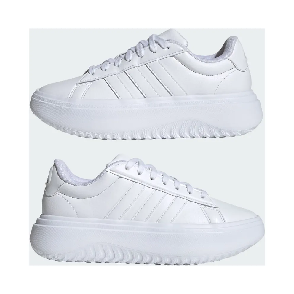 Adidas Grand Court Platform Cloud White / Cloud White / Crystal White (IE1089)