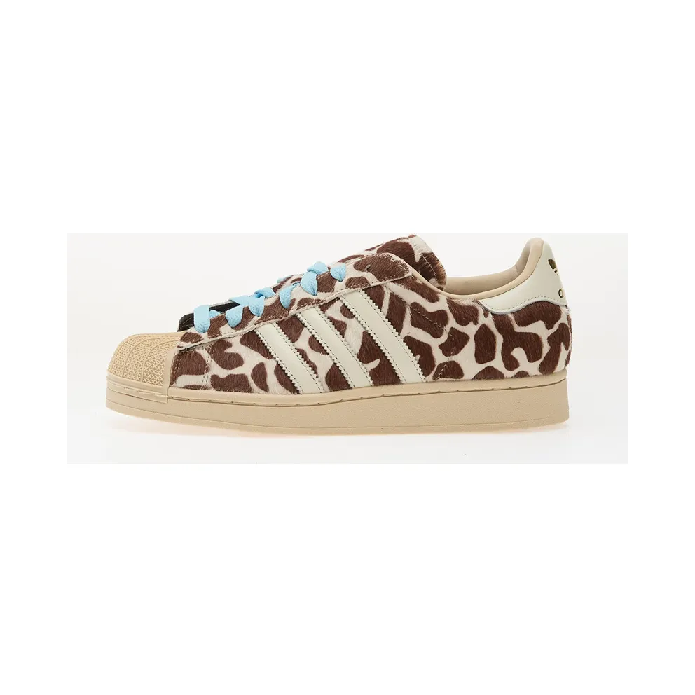 adidas Superstar II Cow Print Crystal Linen