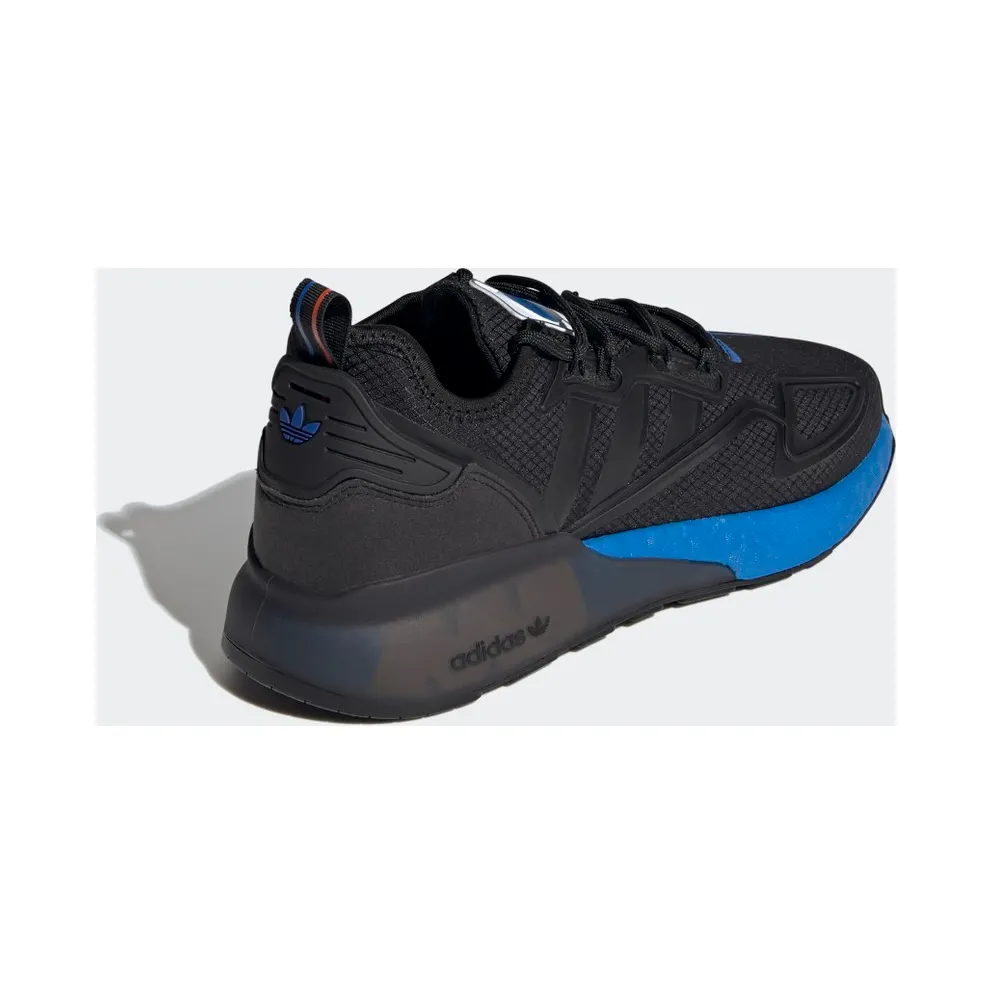 Adidas ZX 2K Boost Core Black / Core Black / Glow Blue (FX7029)